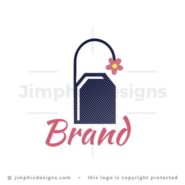 Premium Herbal Tea Infusion Lock Logo