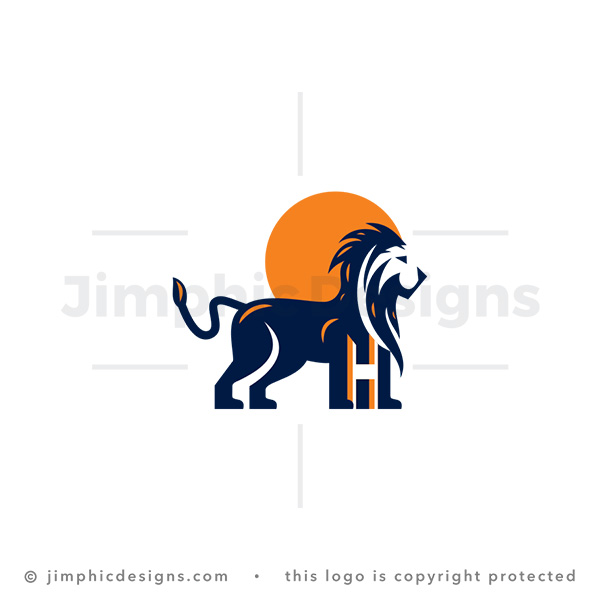 Lion Letter H Logo