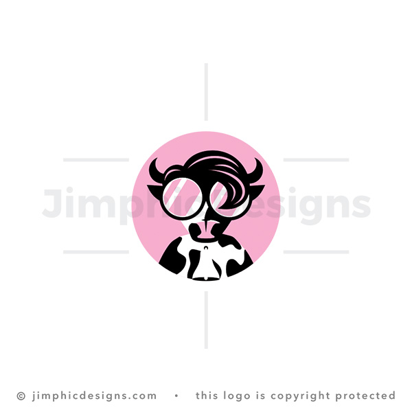 Cool Diary Cow Logo