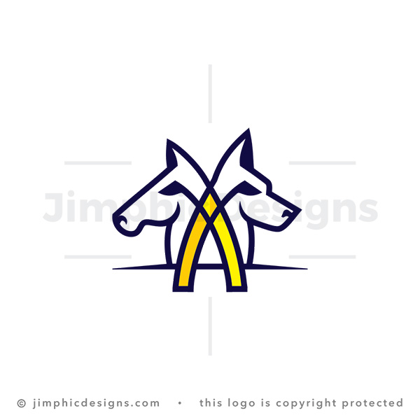 Letter A Animals Logo