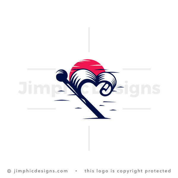 Love Flag Pole Logo