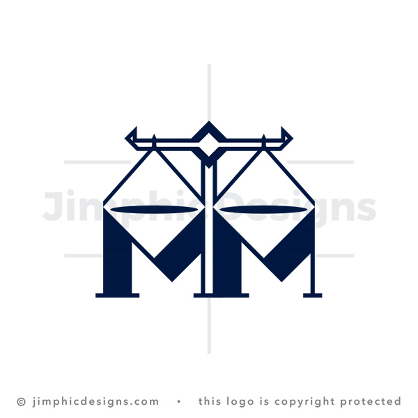 Letter M Justice Logo