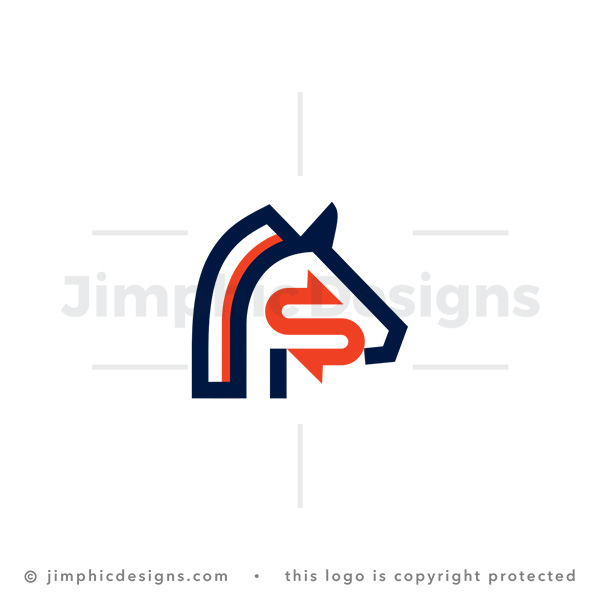 Letter S Horse Logo
