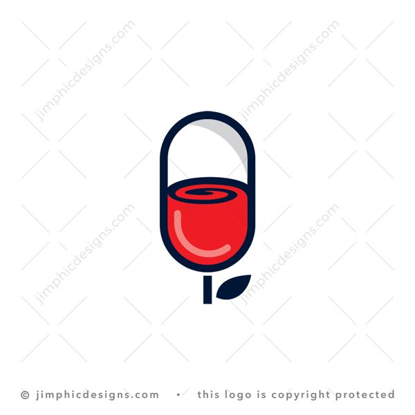 Pill Rose Logo