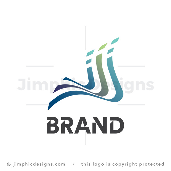 Abstract Data Logo - pre-made logo for sale