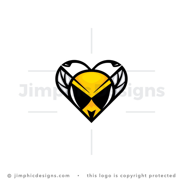 Heart Bee Logo