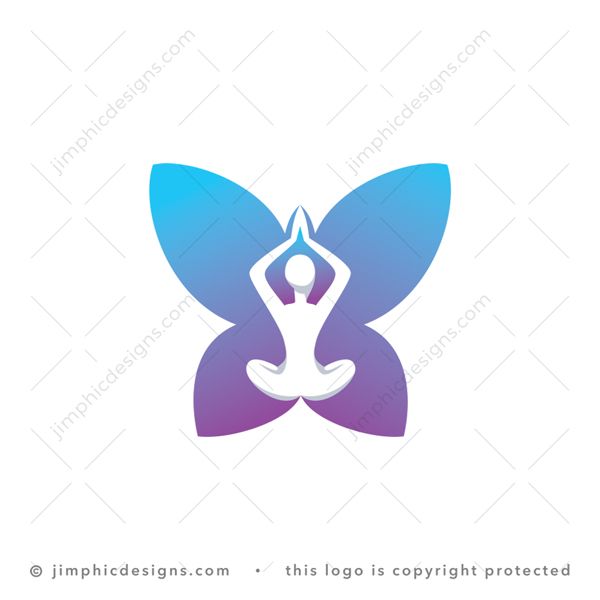 Butterfly Yoga Logo