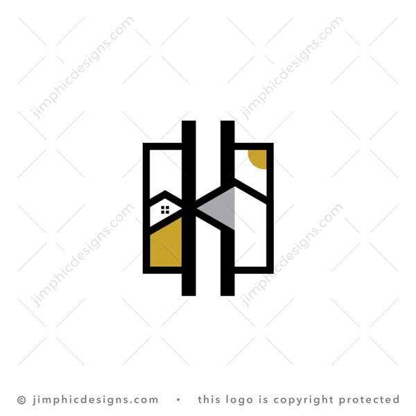 Letter K House Logo