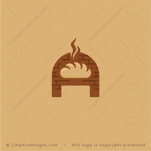Letter A Bread Logo