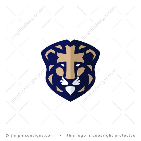 Lion Cross Logo
