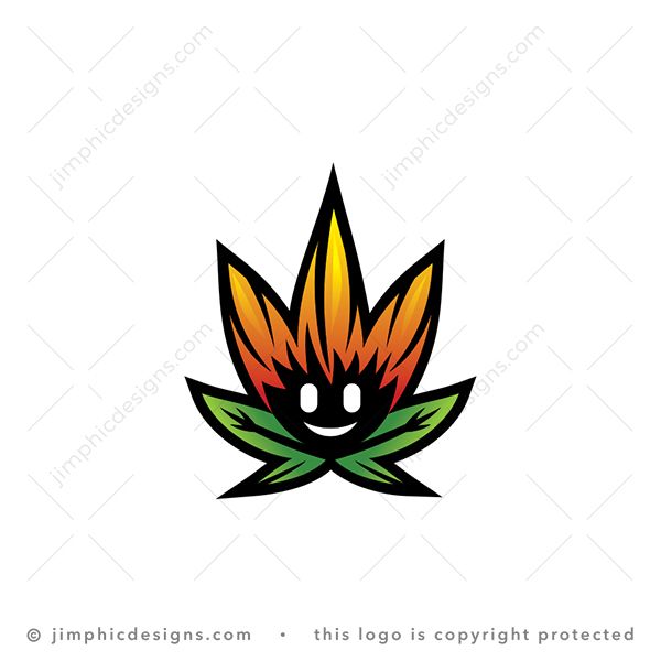 Cannabis Mascot Logo