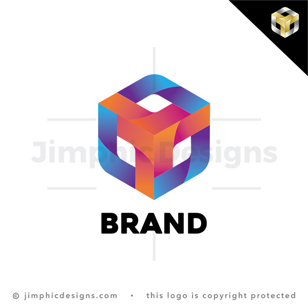 Abstract Tech Box Logo
