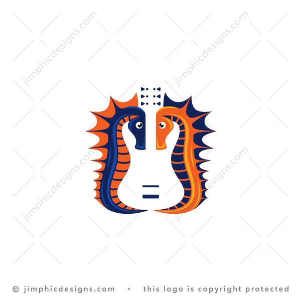 Seahorse Guitar Logo