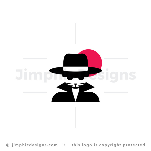 Cat Detective Logo