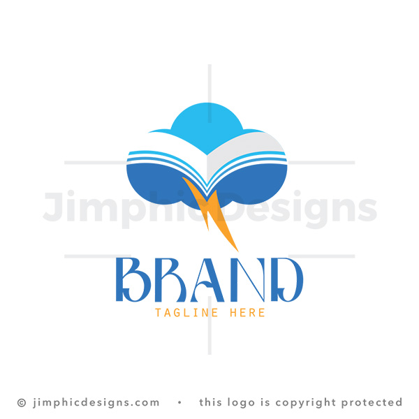 Cloud Learning EdTech Book Thunder Logo