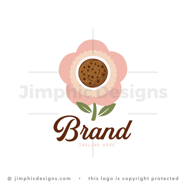 Cookies Flower Logo