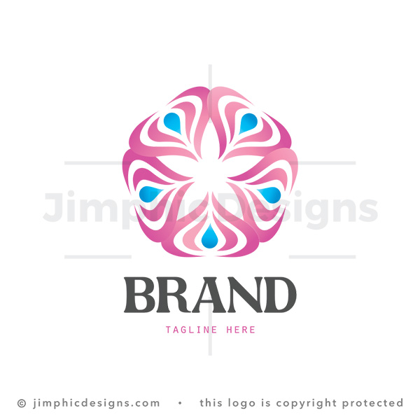 Cosmetics Skincare Spa Wellness Beauty Logo
