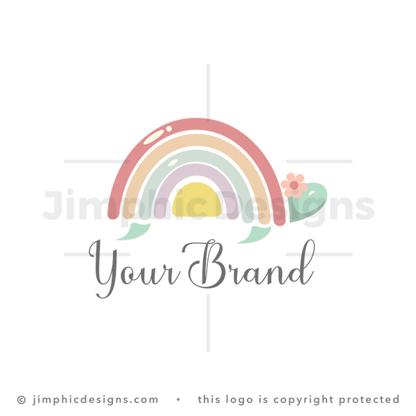 Cute Rainbow Turtle Baby Boutique