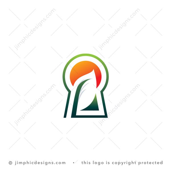 Keyhole Leaf Logo