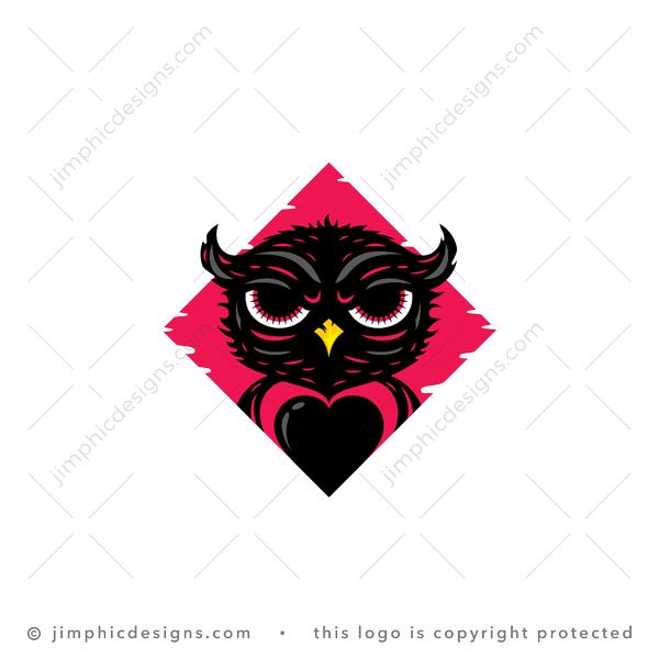 Black Hearted Owl Logo