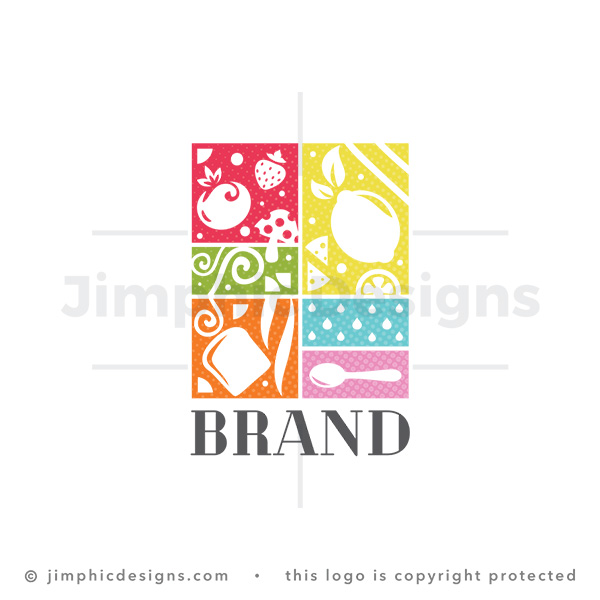 Healthy Meal Prep Food Box Logo