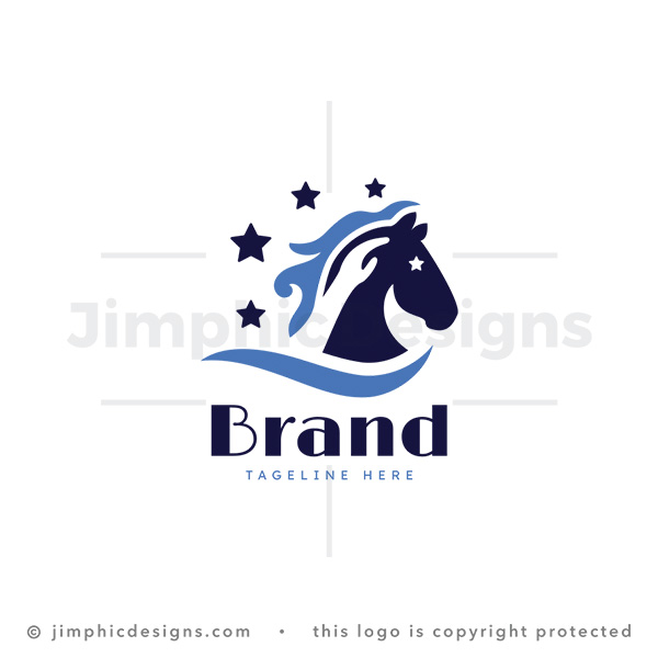 Horse Head with Hidden Hand and Stars
