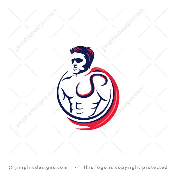 S Strong Man Logo