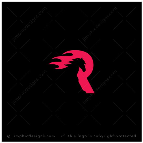 R Horse Logo