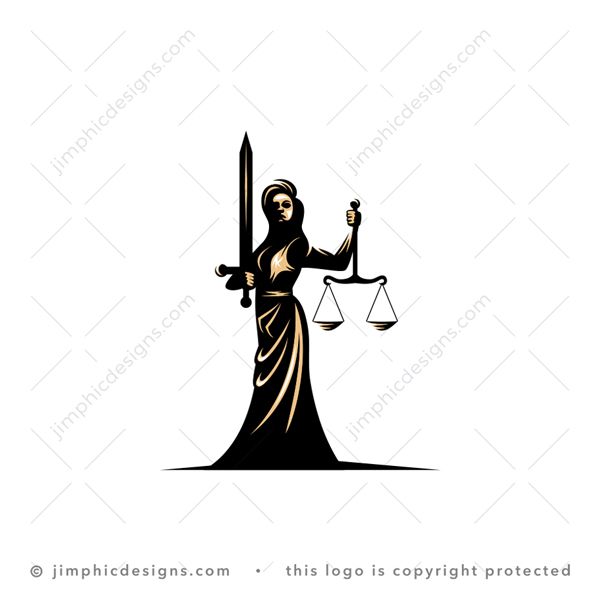 Law Lady Logo
