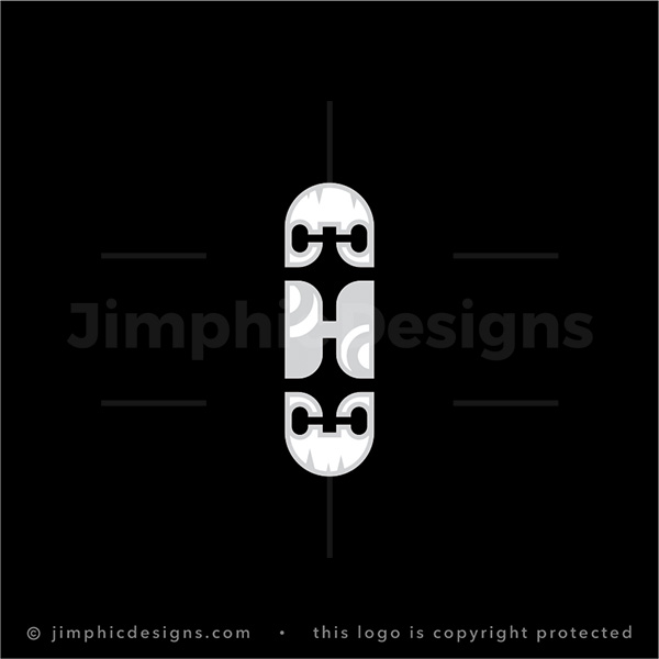 Letter H Board Logo - pre-made logo for sale