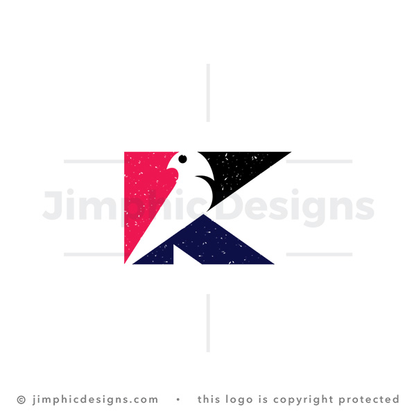 Letter K Bird Logo