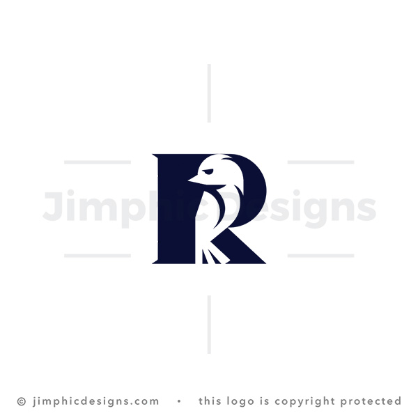Letter R Bird Logo