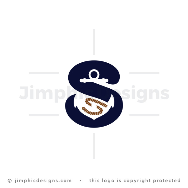 Letter S Anchor Logo