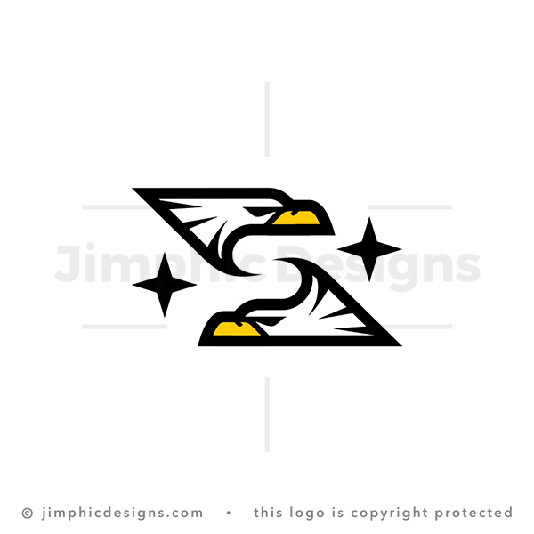 Letter S Eagles Logo