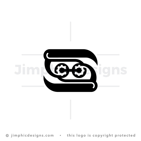Letter S Gears Logo