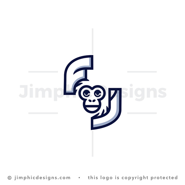 Letters F And J Ape Logo