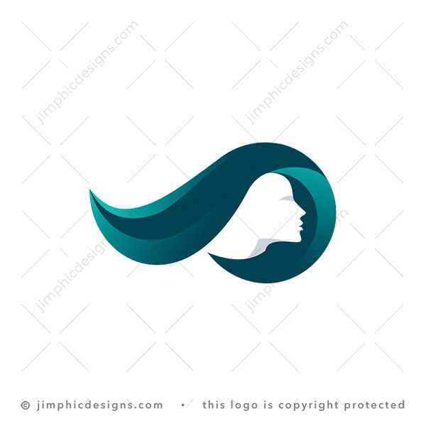 Woman Hair Logo