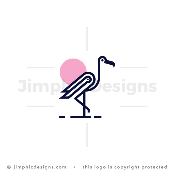 Mechanical Flamingo Logo