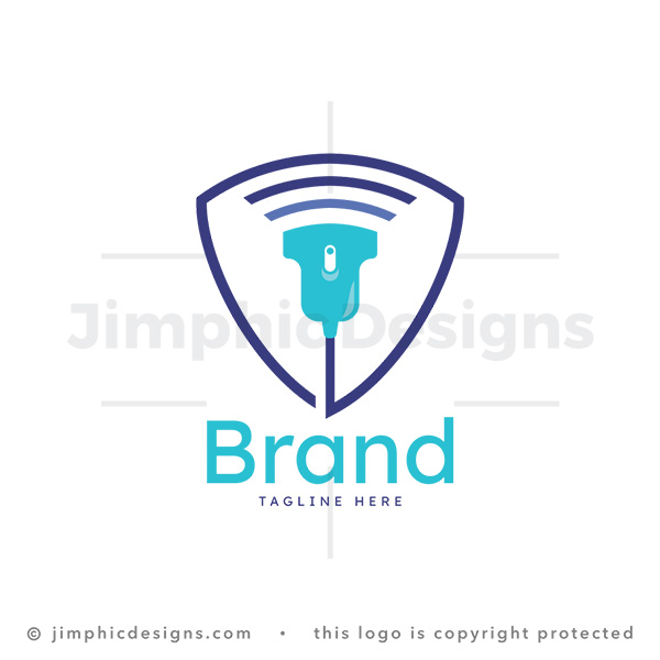 Medical Shield Ultrasound Logo