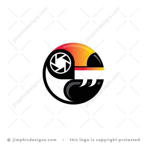 Exclusive Toucan Camera Logo for sale - trademark-ready design for your branding