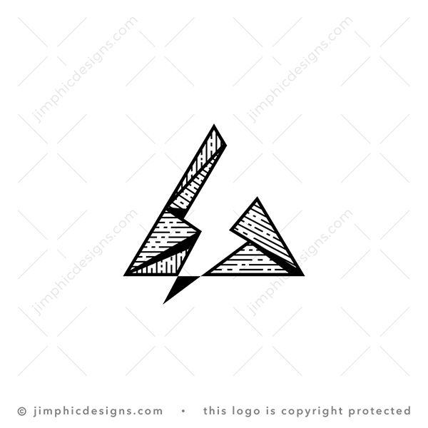 Origami Lightning Logo