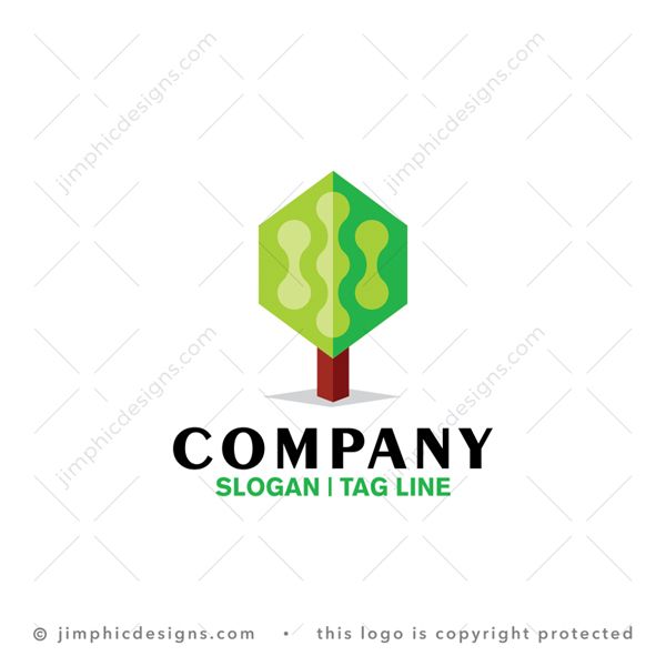 Exclusive Tech Tree Logo for sale - trademark-ready design for your branding