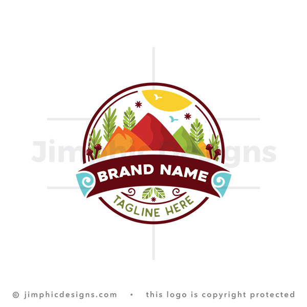 Organic Spice Gourmet Food Market Logo