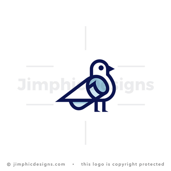 Paper Roll Bird Logo