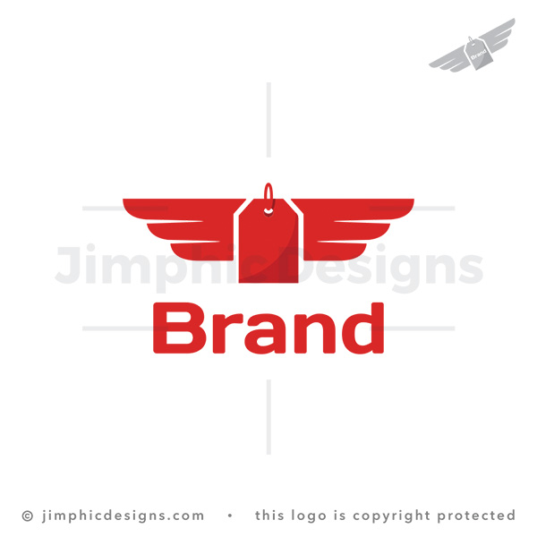 Promotion Wings Logo - pre-made logo for sale