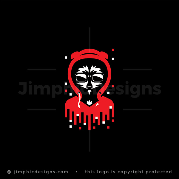 Racoon Hacker Logo