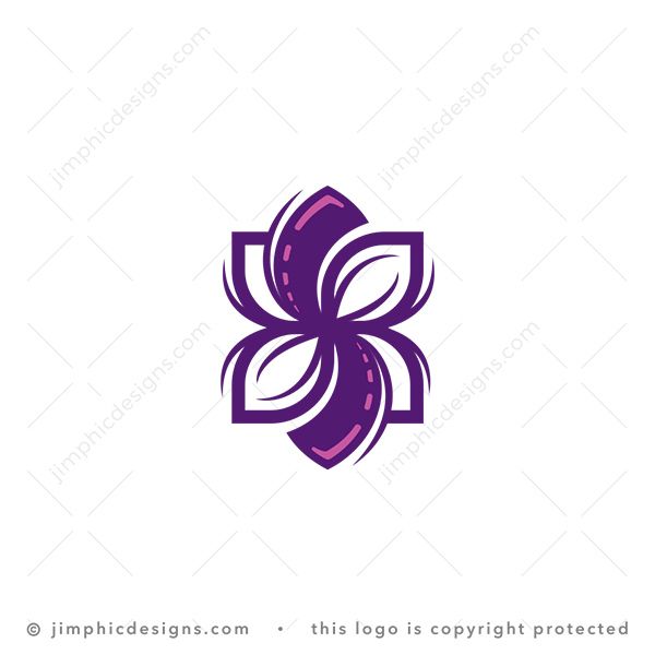 Letter S Flower Logo