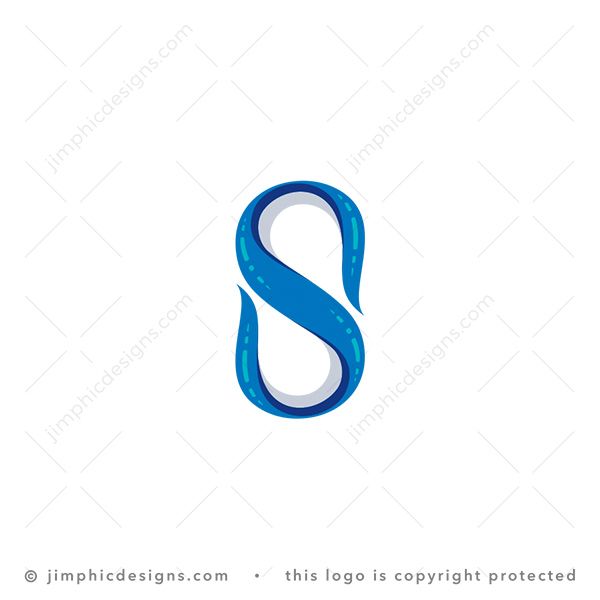 Letter S Waterdrop Logo