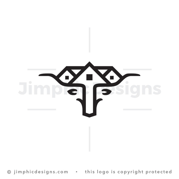 Roofing Longhorn Logo