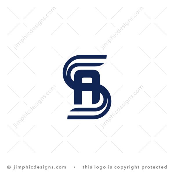 Letters S and A Logo